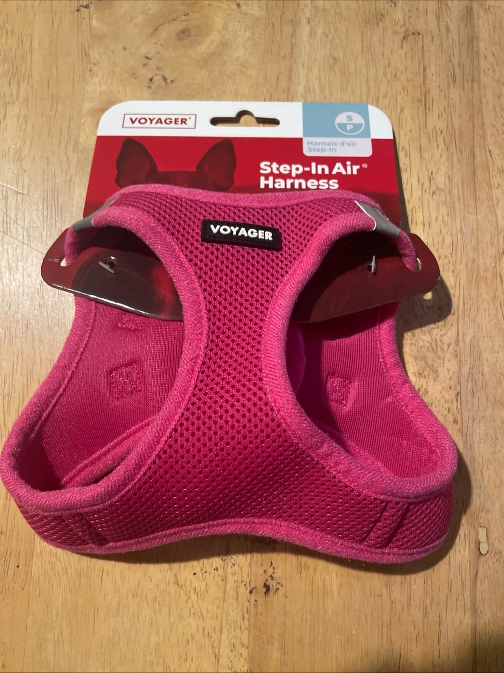 New Voyager Step-In Air Dog Harness - Pink